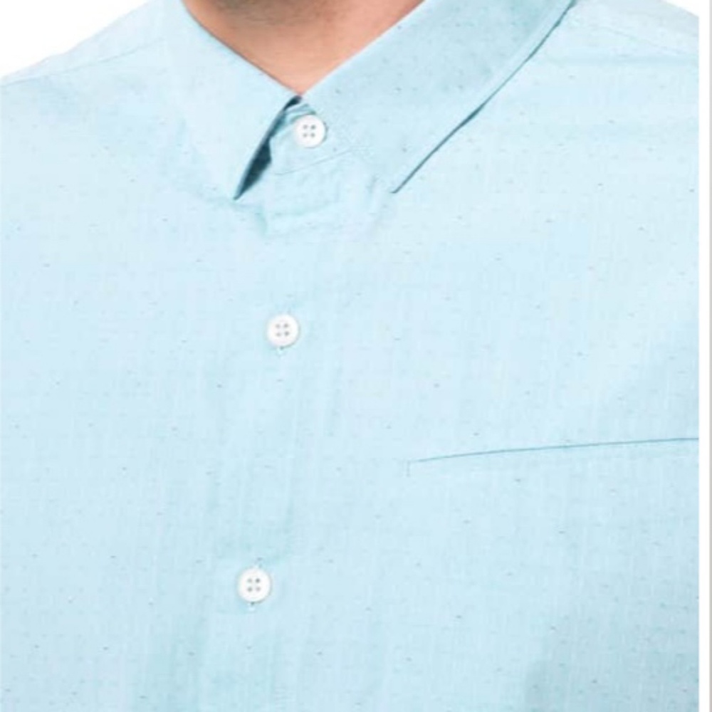 7 Diamonds Interspace Dobby Shirt Size M Mens